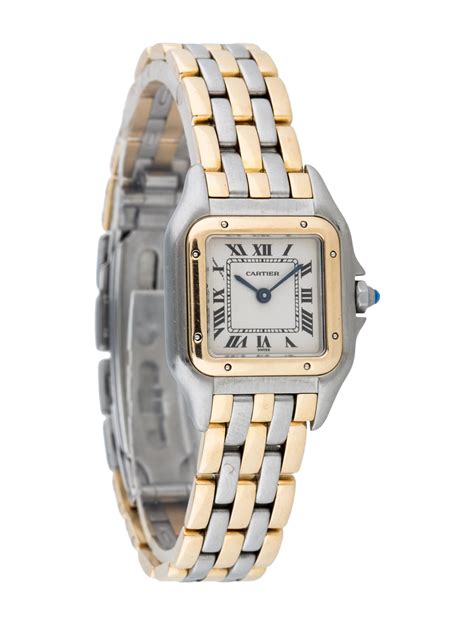 cartier panthere watch two tone.